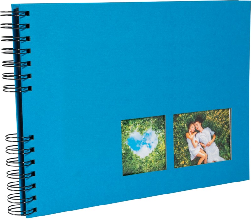 Exacompta Milano Spiralfotoalbum Hardback Papier 22 x 32 x 3 cm Blau