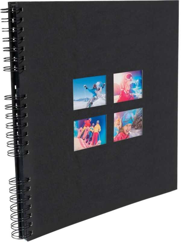 Thumbnail - Exacompta Milano Spiralfotoalbum Hardback Papier 33 x 35 x 3,3 cm Schwarz