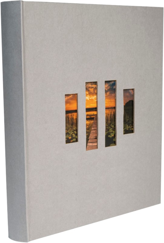 Exacompta Milano Fotoalbum Hardback Papier 30,3 x 32,8 x 4,7 cm Grau