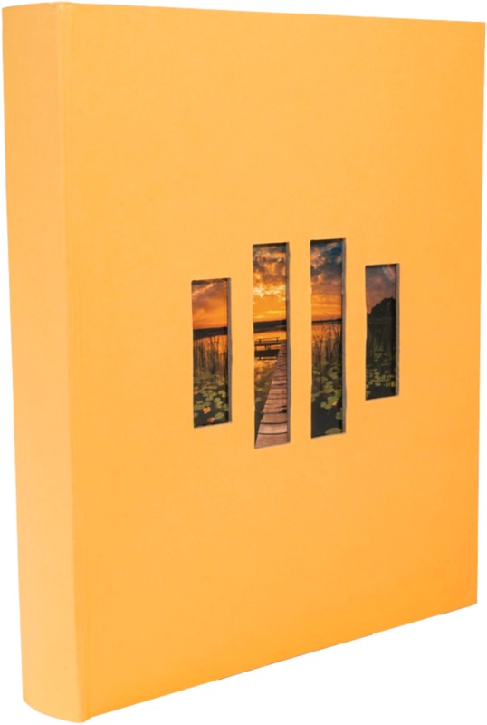 Exacompta Milano Fotoalbum Hardback Papier 30,3 x 32,8 x 4,7 cm Orange