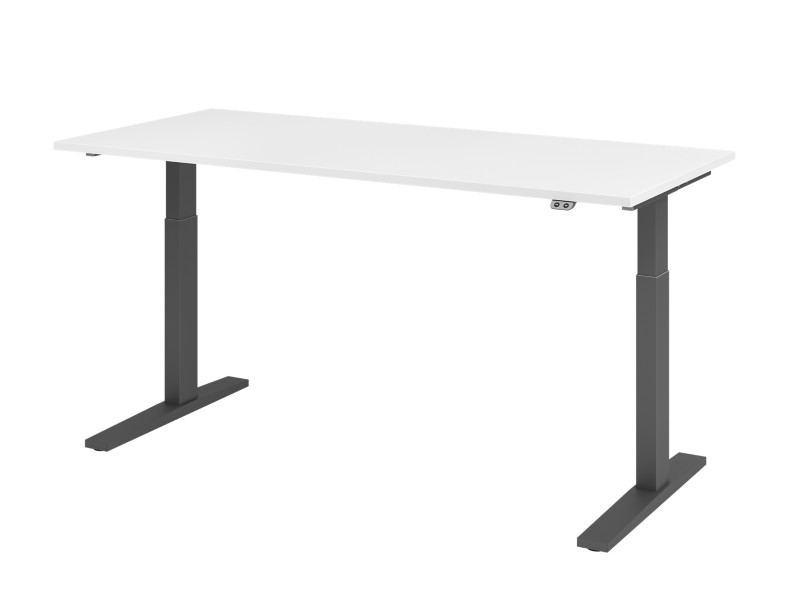Thumbnail - Hammerbacher VXMKA19/W/GDEAUFB Sitz-Stehschreibtisch 1.800 x 800 x 1.200 mm