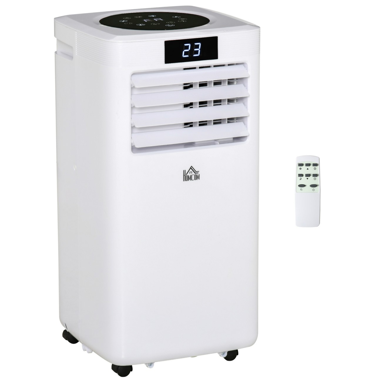 Homcom Portable Air Conditioner 823-028V70 White 35 X 38 X 70.5 Cm