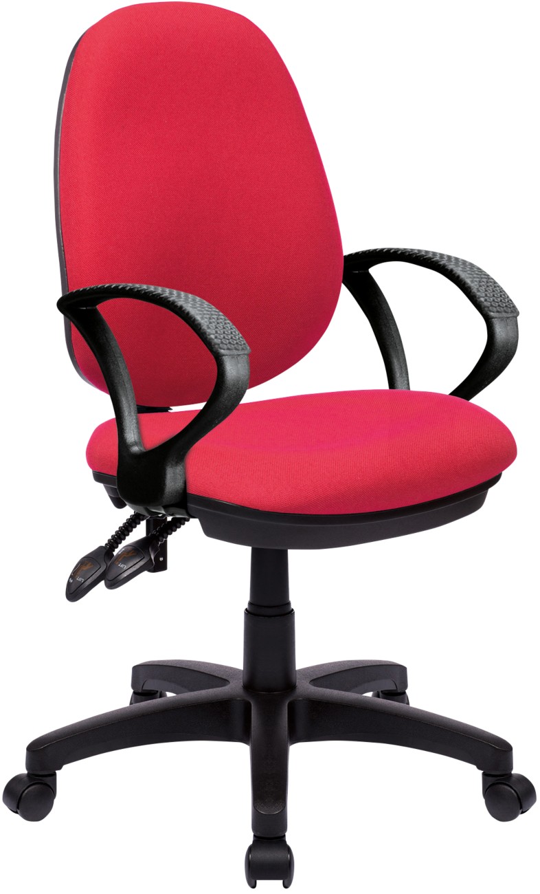 Nautilus Designs Java 300 Medium Back Synchronous Operator Chair - - Image 3