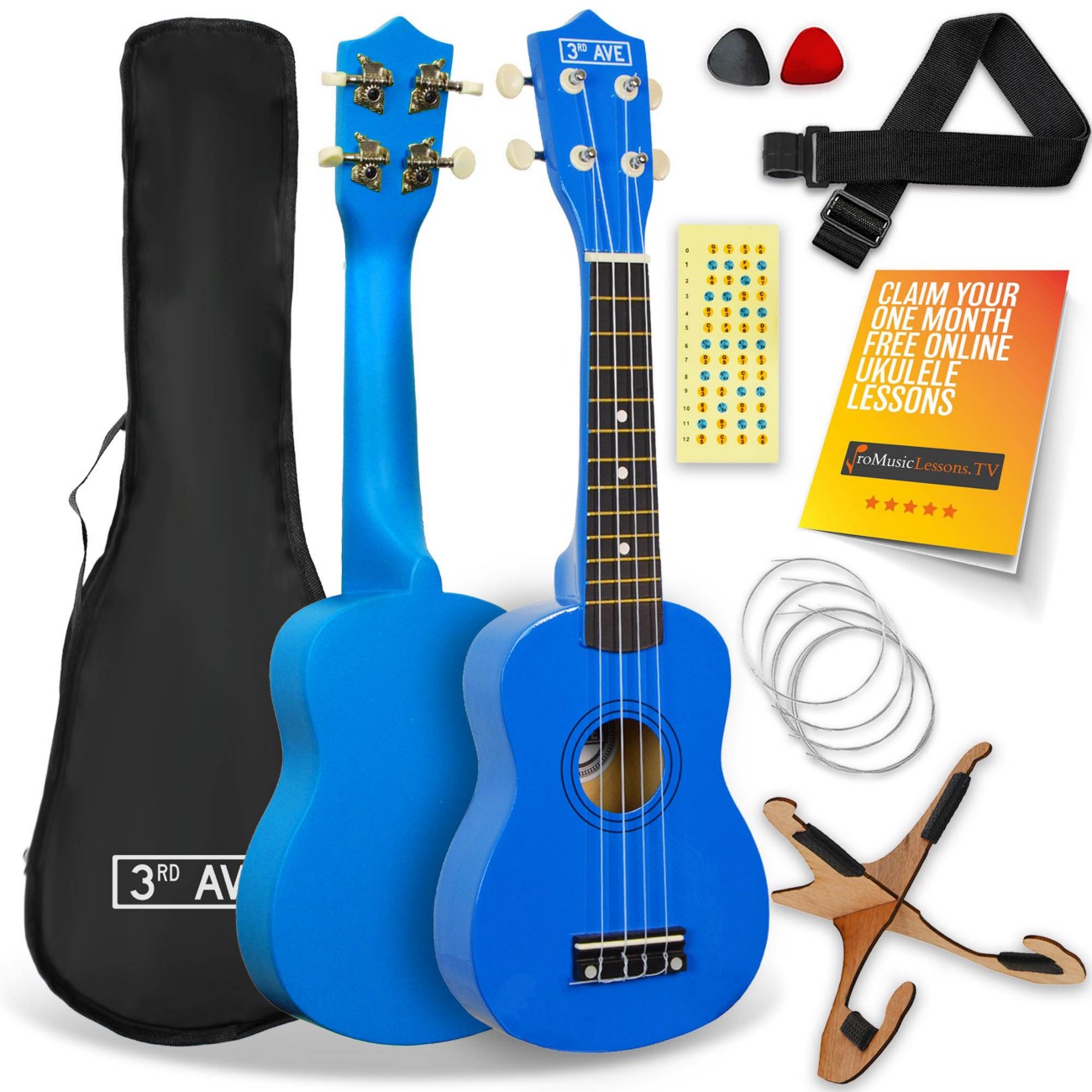 3Rd Avenue Ukulele Stx40bupk - Image 5