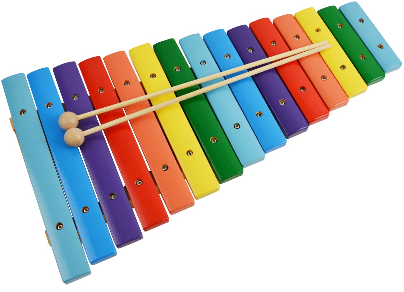 A-Star Rainbow Xylophone 15 Note Ap7302 Multicolour