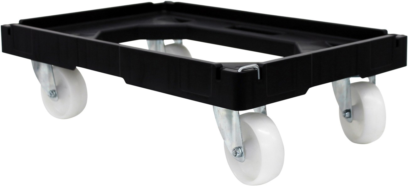 Gpc Dolly 300000 Kg Hardwood 40 Cm Black