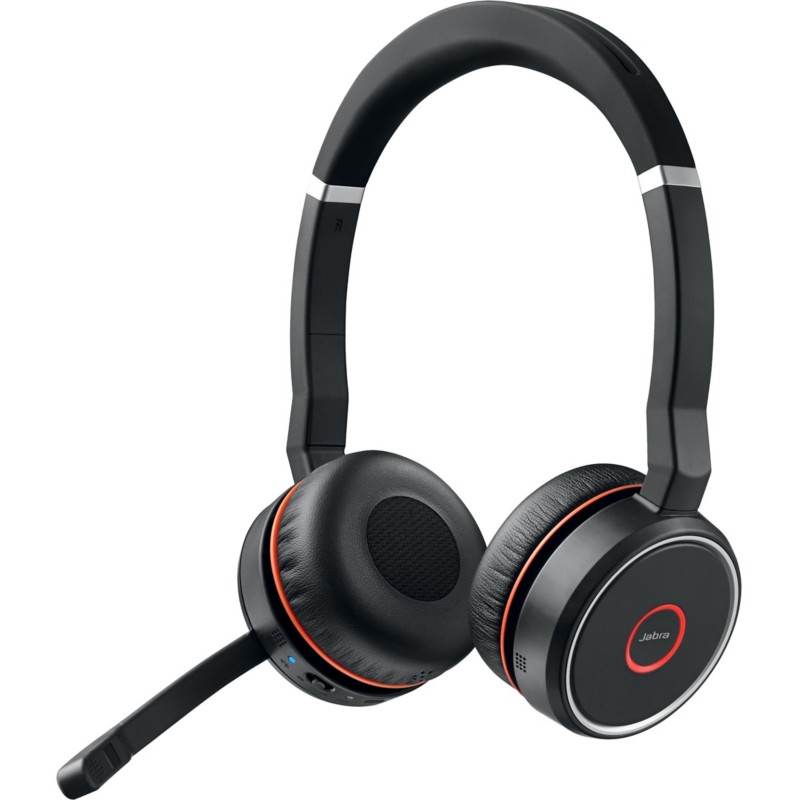 Jabra Evolve Kabellos Headset Kopfbügel Bluetooth Active Noise Cancelling Mit Mikrofon Stereo SE 75