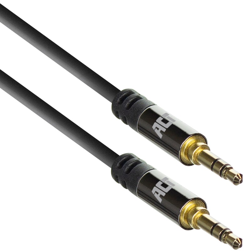 ACT Audio-Verbindungskabel AC3613 Schwarz 10 m