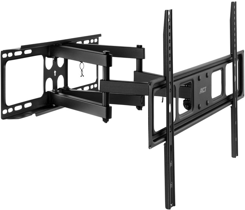 ACT TV-Wandhalterung AC8355 Höhenverstellbar 70 Zoll Schwarz