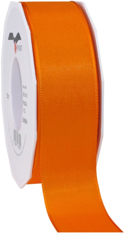 PRAESENT Taftband 6054050-620 Orange 40 mm x 50 m 2 Stück