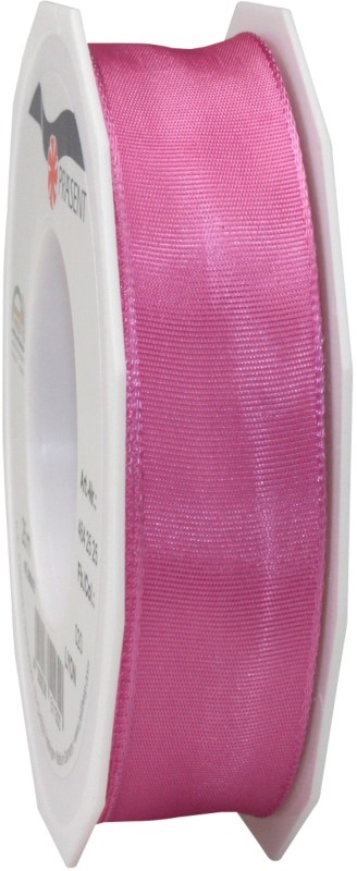 PRAESENT Seidenband 4642525-020 Pink 25 mm x 25 m 2 Stück