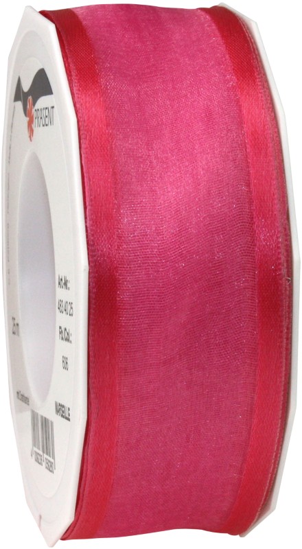 Thumbnail - PRAESENT Organza 4834025-606 Koralle 40 mm x 25 m 2 Stück