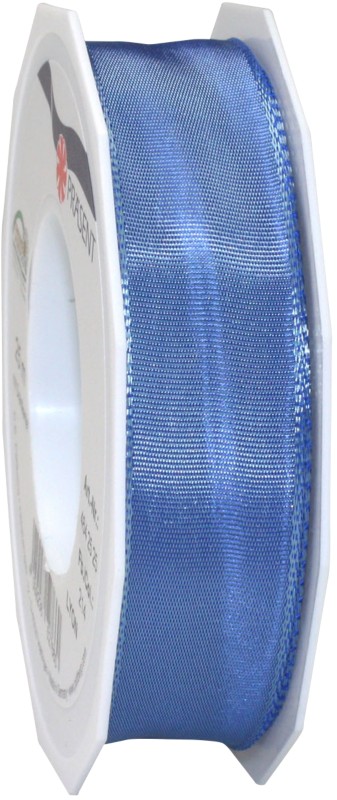 PRAESENT Seidenband 4642525-214 Himmelblau 25 mm x 25 m 2 Stück