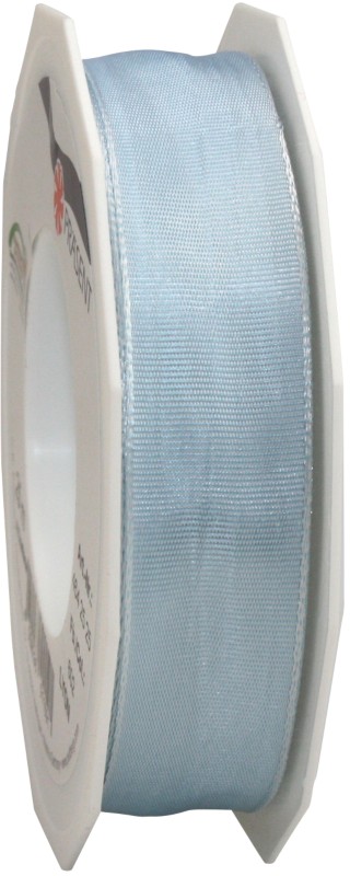 PRAESENT Seidenband 4642525-602 Hellblau 25 mm x 25 m 2 Stück
