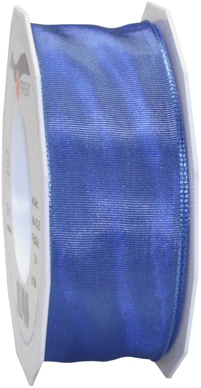 PRAESENT Seidenband 4644025-712 Indigo 40 mm x 25 m 2 Stück