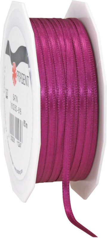 Thumbnail - PRAESENT Doppelsatin 7180350-616 Purpur 3 mm x 50 m 2 Stück