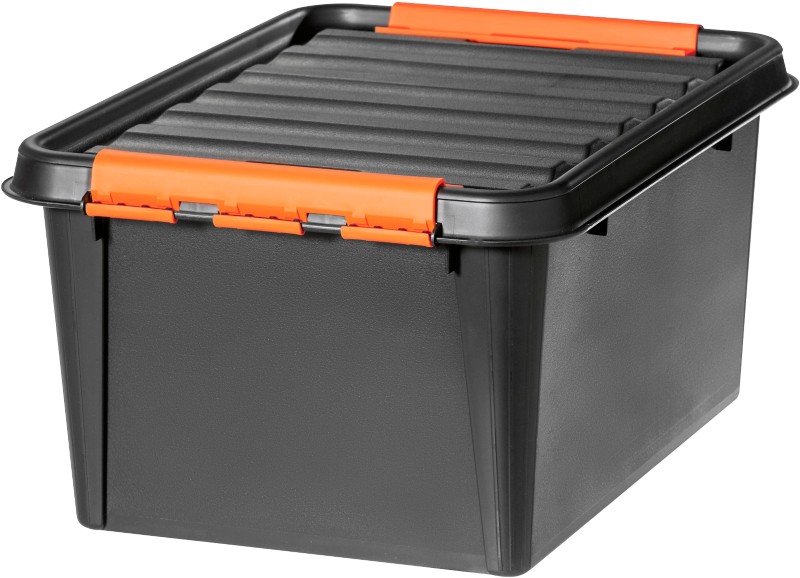 SmartStore Aufbewahrungsbox Pro 31 32 L Schwarz, Orange PP (Polypropylene) 39 x 50 x 26 cm