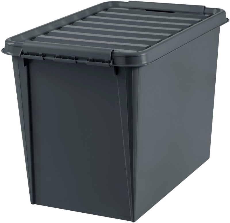 SmartStore Aufbewahrungsbox Recycled 65 61 L Grau PP (Polypropylene) 39 x 59 x 43 cm 3 Stück