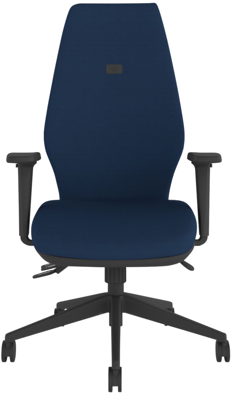 Energi-24 Xhb Office Chair Permanent Contact Fabric 2D Armrest Blue 150 Kg It550/Aa2d/Be