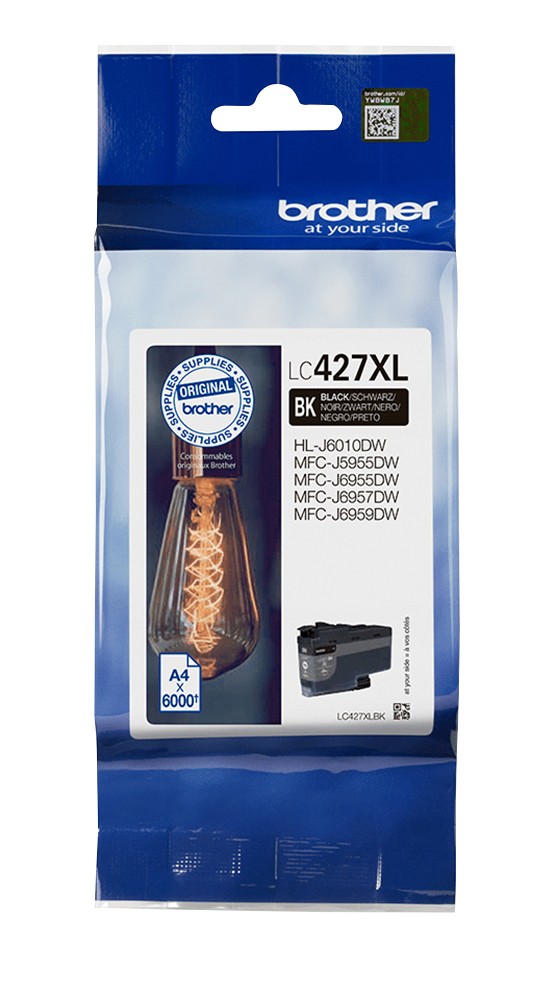OEM Brother LC427XLBK High Capacity Black Ink Cartridge OBROLC427XLBK - Image 17