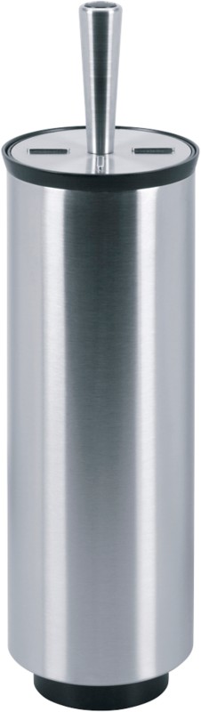 Brabantia 55427183 Klobürste Silber 12,5 (B) x 11,5 (T) x 43 (H) cm Edelstahl