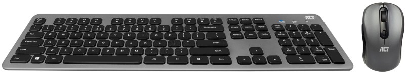 ACT Tastatur und Maus AC5710 Grau QWERTY (US)