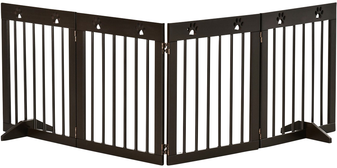 Pawhut Pet Safety Gate D06-084Bn