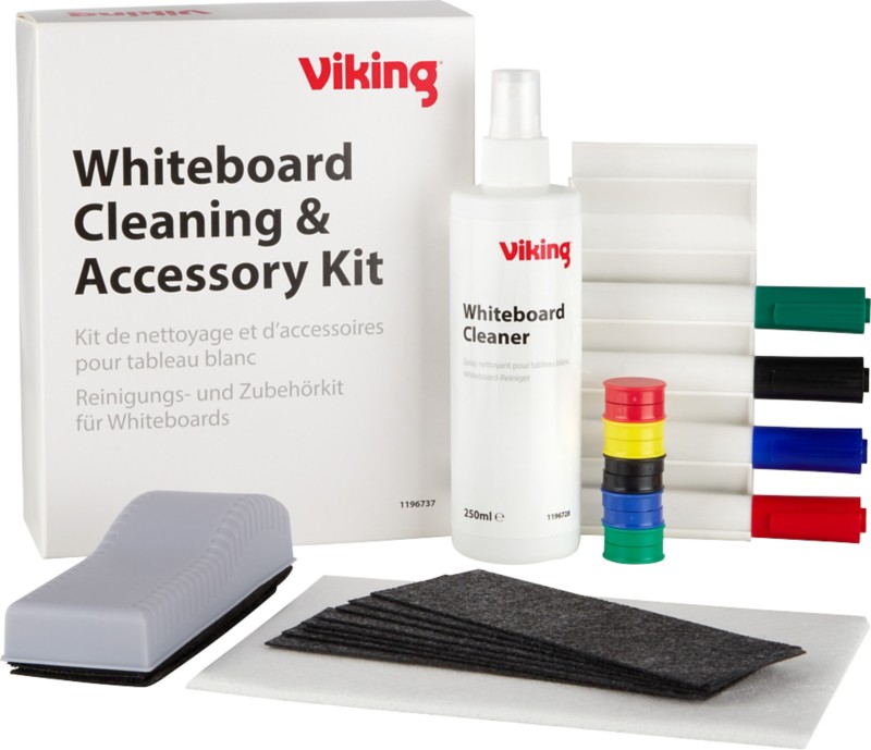 Viking Whiteboard Starter- und Reinigungskit