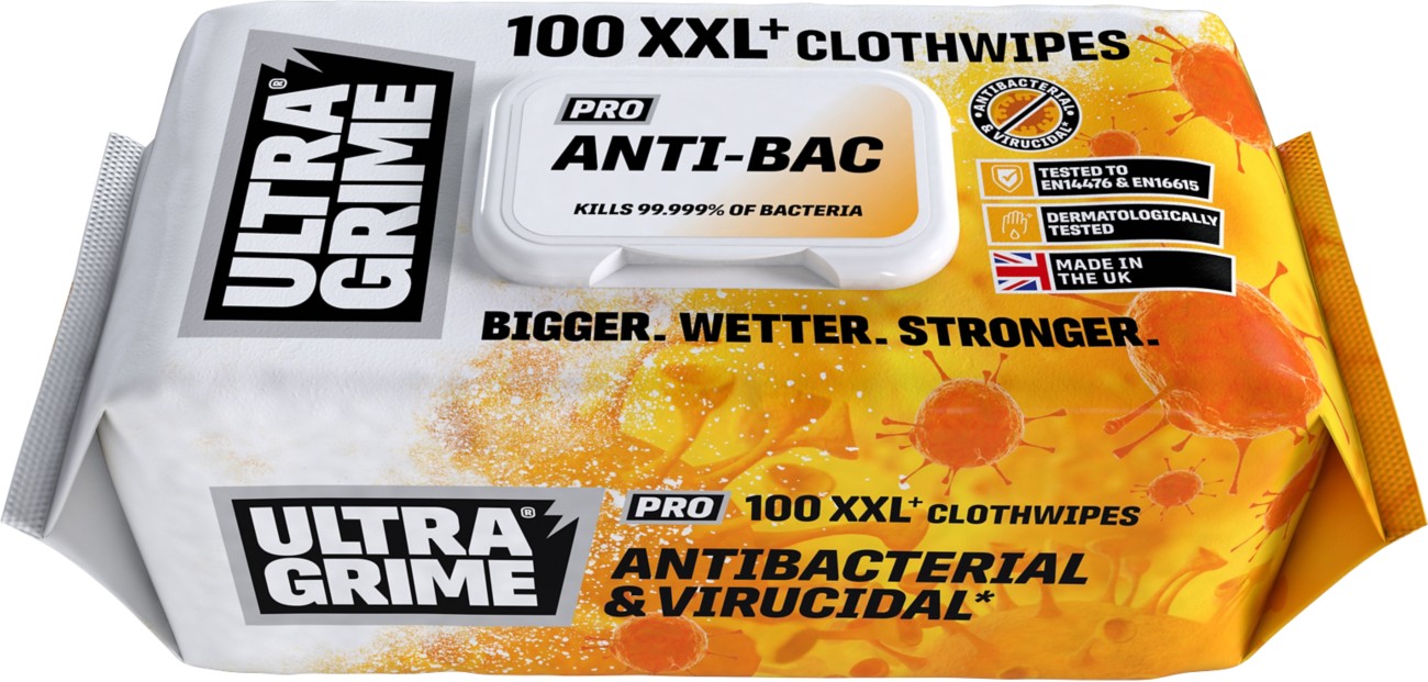  Anti-Bac Wipes Wipes (Pack of 100)  - Image 12