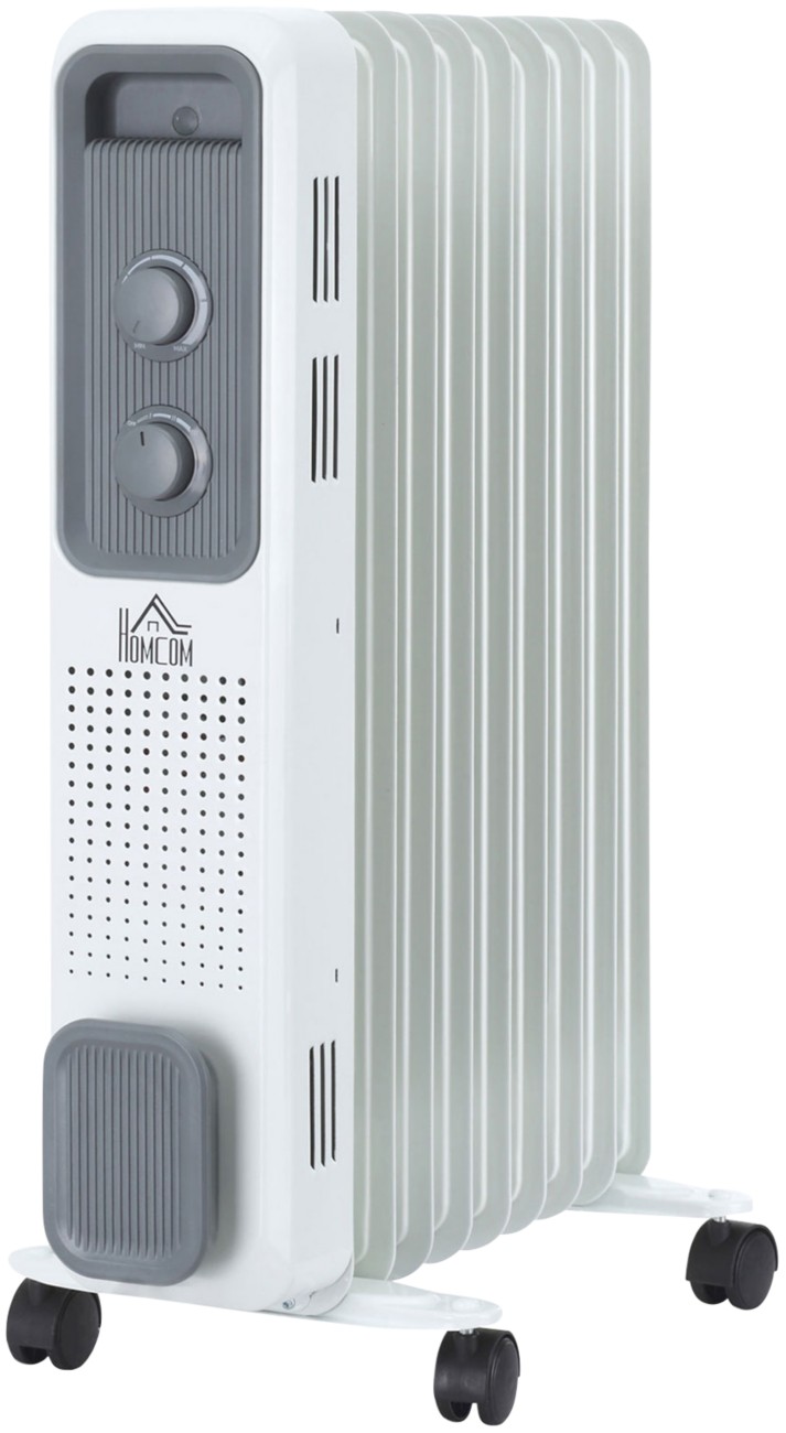 Homcom White Radiator X 43 X 60 Cm Size 24