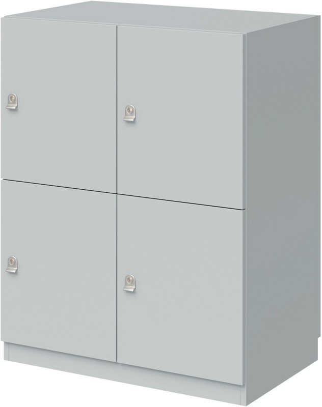 Bisley Schrank Weiß 800 (B) x 500 (T) x 1018 (H) mm PNL08102001