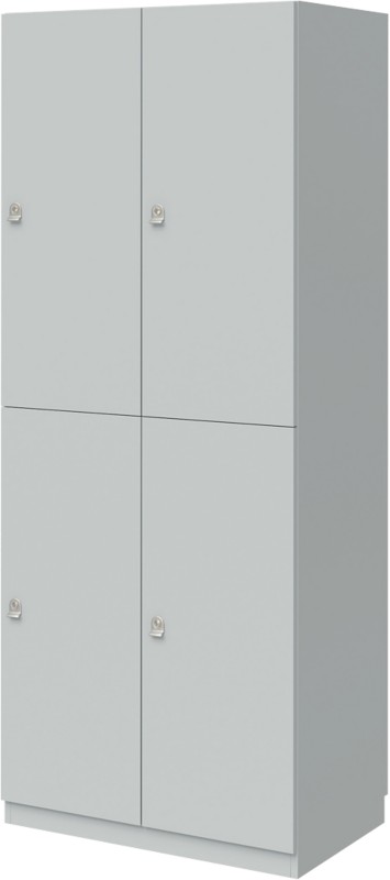 Bisley Schrank Weiß 800 (B) x 500 (T) x 1970 (H) mm PNL08192001