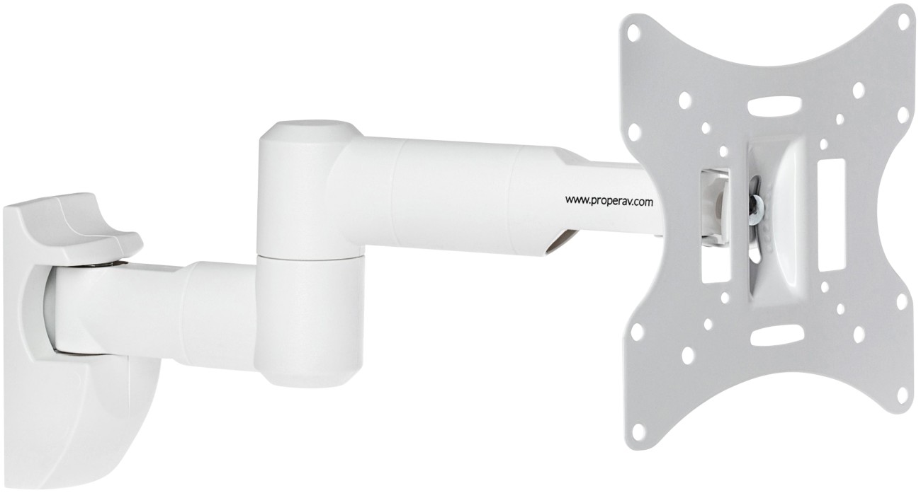 Maplin White Properav Tv Wall Bracket (23" - 43" / 30Kg Capacity / Vesa Max. 200X200) - Image 13