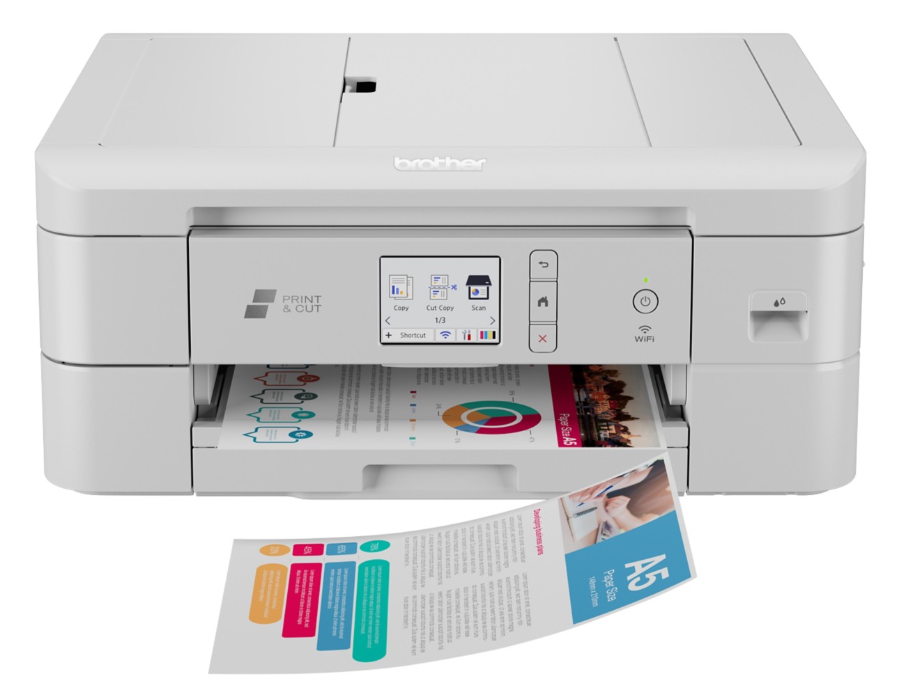 Brother Dcp-J1800dw A4 Colour Inkjet Multifunction Printer