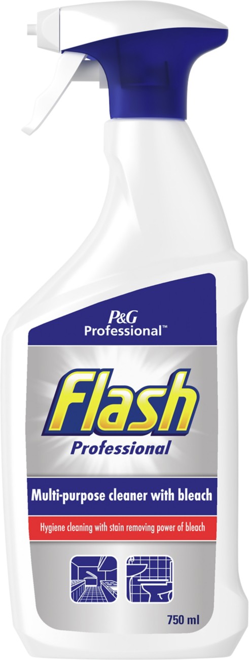 Flash Professional Multi-Purpose Cleaner With Bleach Spray 750Ml