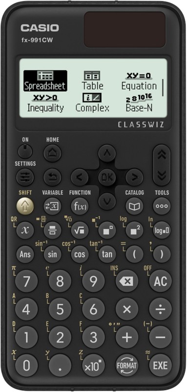 Casio ClassWiz Scientific Calculator 192 Digit Display Black FX-991CW