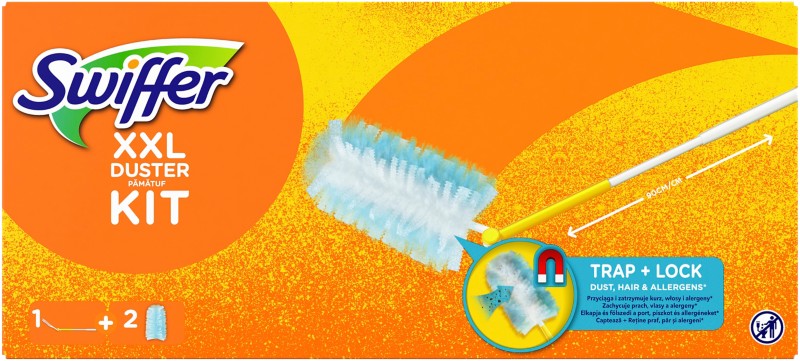 Swiffer XXL Duster Staubwedel-Kit Blau, Gelb