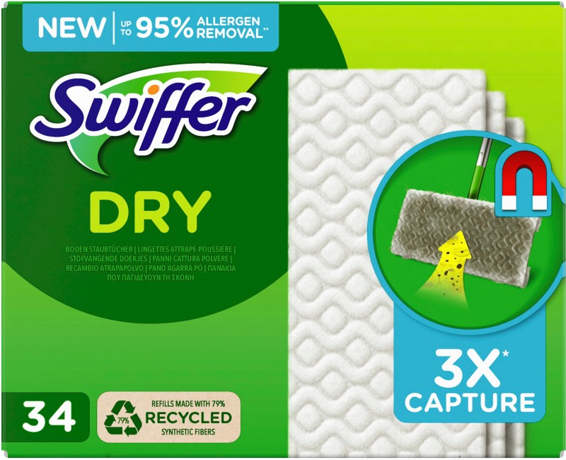 Swiffer Reinigungstuch Weiß 14,8 x 11,9 x 15,2 cm 8001090888198