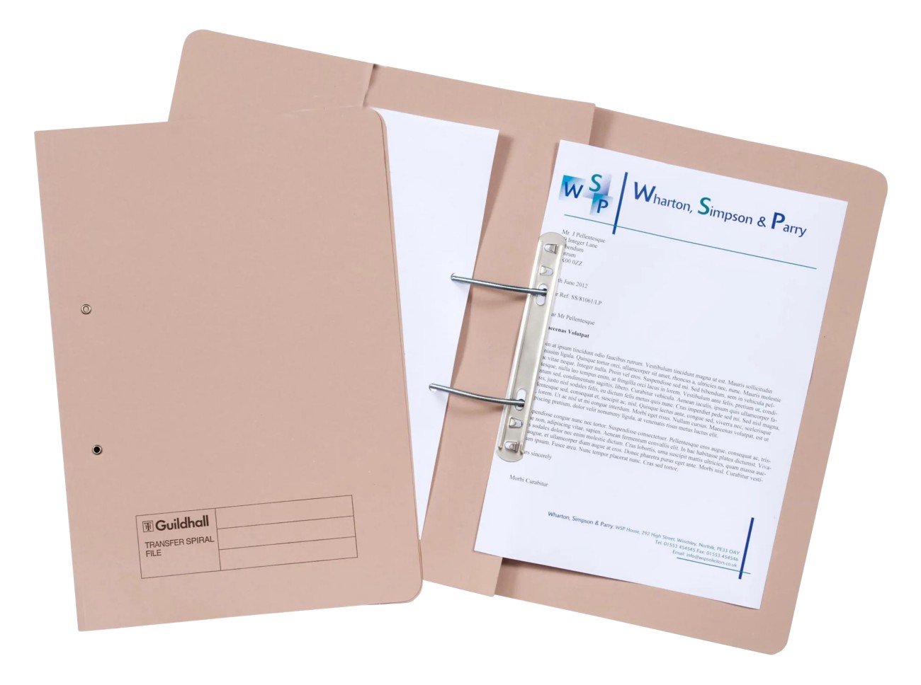 Guildhall Folder A4 Buff Manilla 285Gsm 285 Gsm Pack Of 25