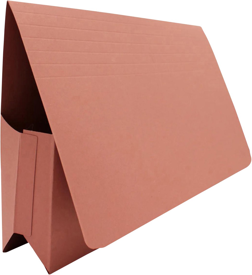 Guildhall Probate Document Wallet Prw2-Pnkz A4, Foolscap Flap Manilla 315 Gsm Landscape 37 (W) X 26.5 (D) X 7 (H) Cm Pink Pack Of 25