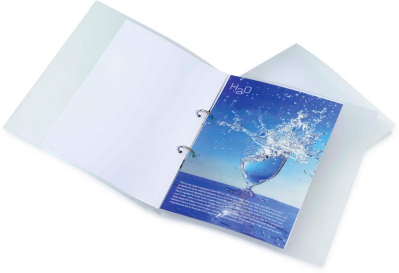 Thumbnail - Rapesco 25 mm Ringbuch PP (Polypropylen) DIN A4 2 Ringe Transparent 10 Stück