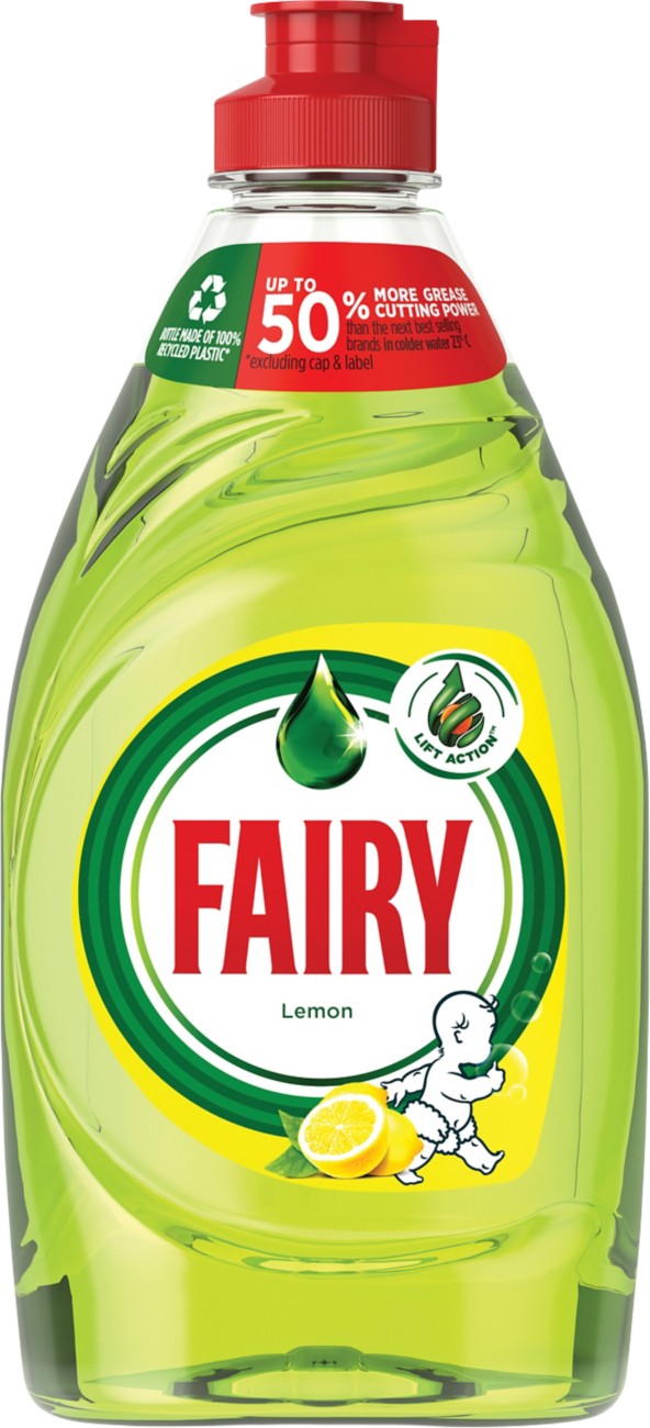 Fairy  Liquid Lemon 320Ml - Image 5