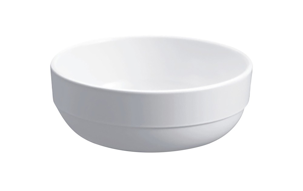 Seco Bowl Melamine 140 Mm Dishwasher Safe White Pack Of 6