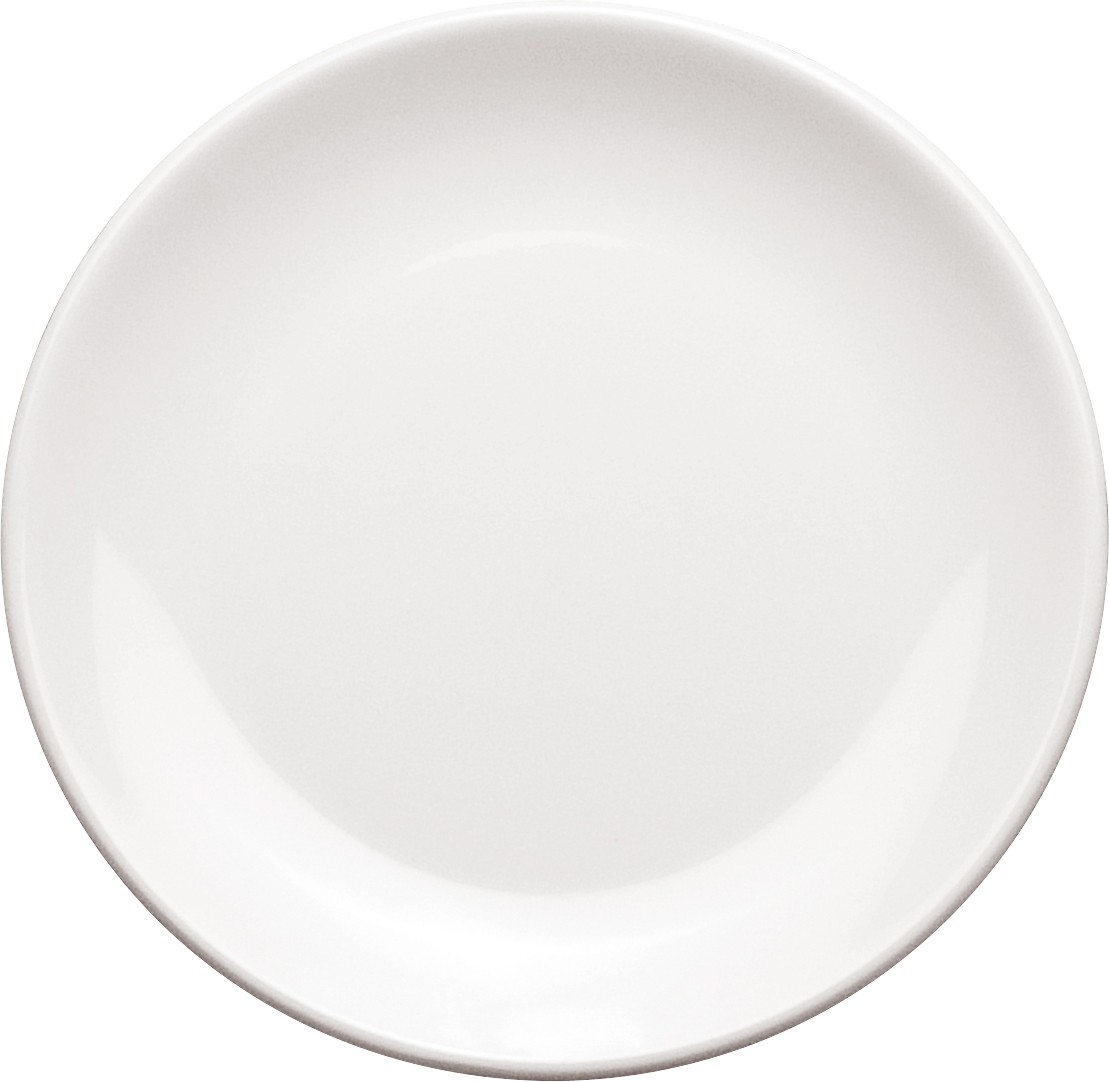 Seco Plate Melamine 230 Mm Dishwasher Safe White Pack Of 6