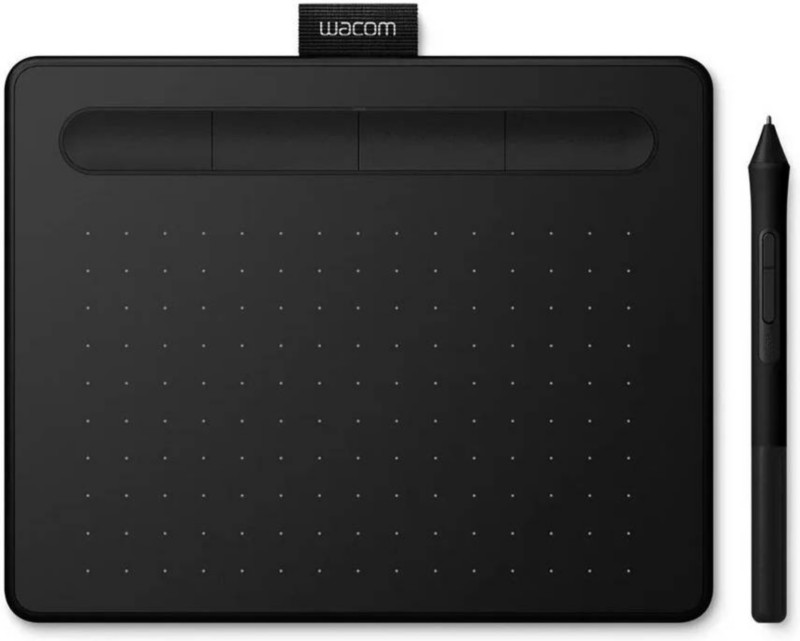 Wacom Grafiktablett S Schwarz