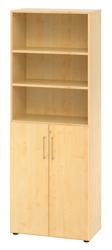 Thumbnail - Hammerbacher Spanplatte Schrank 5 Fachböden Ahorn
