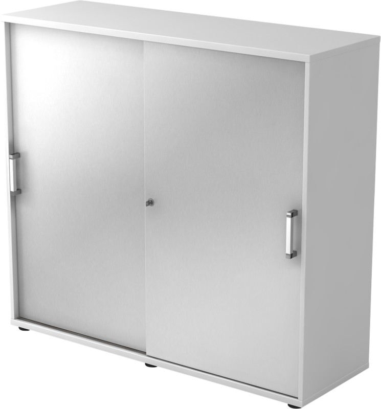 Hammerbacher Schrank Spanplatte 2 Fachböden abschließbar 1.200 x 400 x 1.100 mm Farbig sortiert
