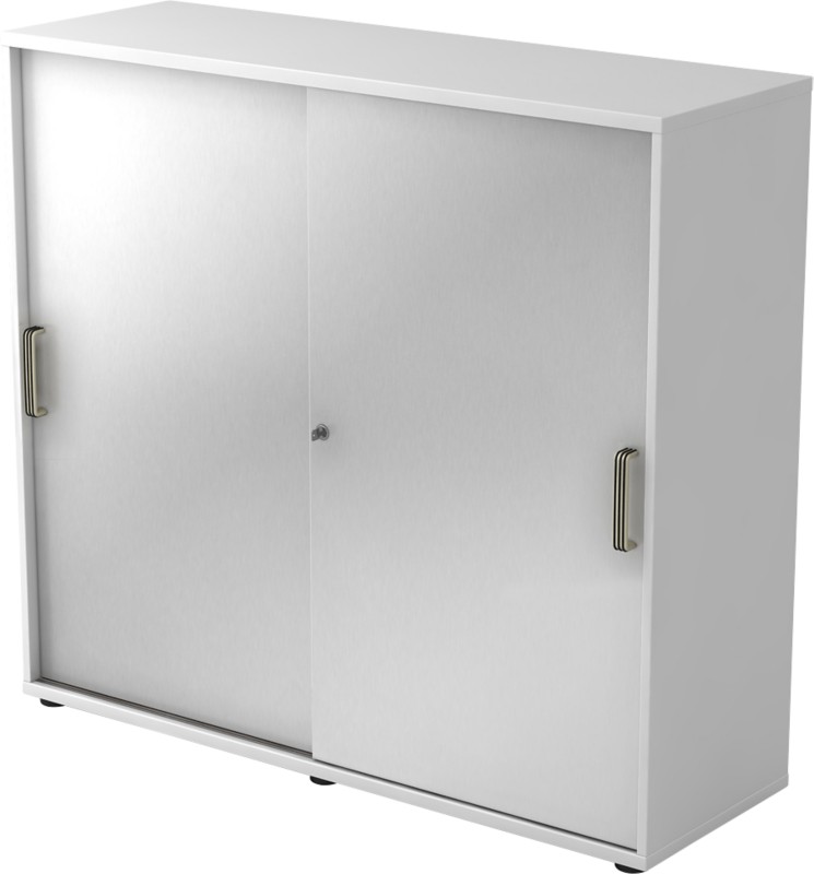 Hammerbacher Schrank Spanplatte 2 Fachböden abschließbar 1.200 x 400 x 1.100 mm Farbig sortiert