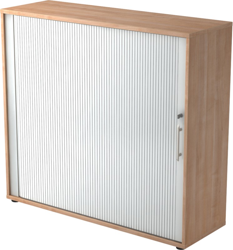 Thumbnail - Hammerbacher Rollladenschrank V1733S/N/S/REDE Farbig sortiert 1.200 x 400 x 1.100 mm
