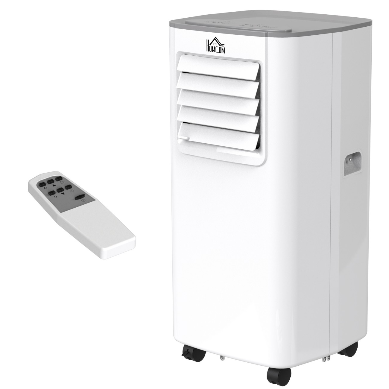 Homcom Portable Air Conditioner 823-012V70 White 32.8 X 30.5 X 67.8 Cm